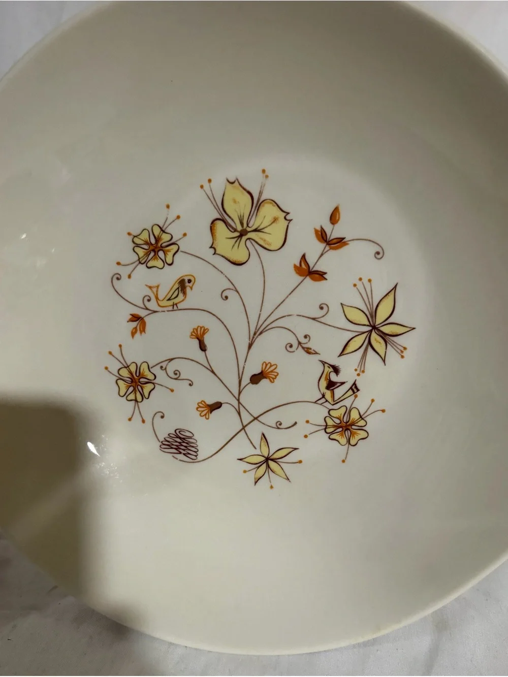 Taylorton American Fine China Happy Fall Serving Bowl